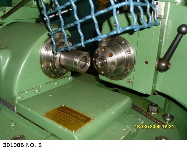 Photo 2 - �SPLIT HEAD� HYPOID ANGULAR HAND ROLLING and POWER TESTER, 7.5� Maximum Diameter, 0 to 180 degree shaft angles, 1991 (30100)
